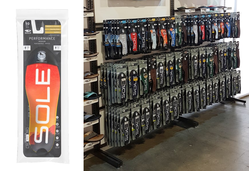 soles old retail packaging