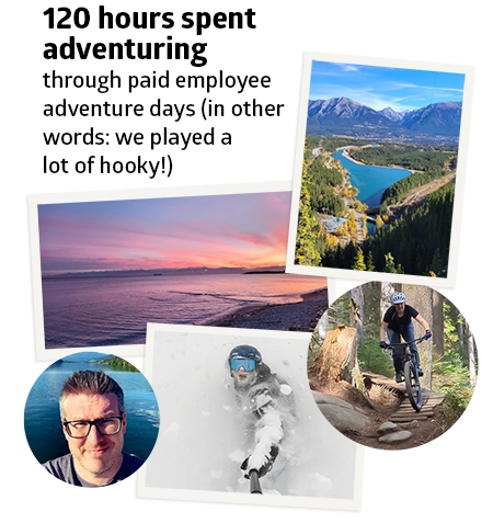 sole employees get adventure days every year