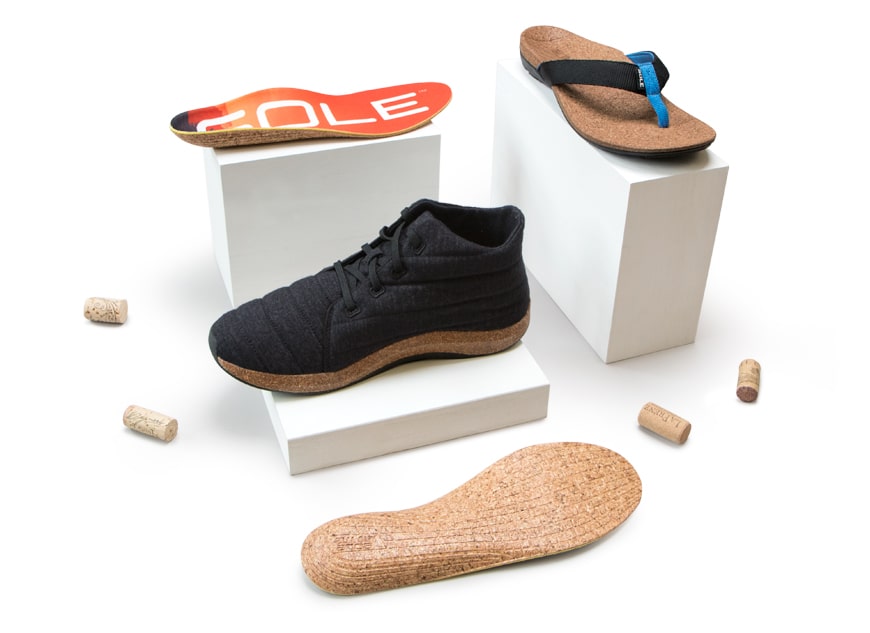 products made with recycled wine corks