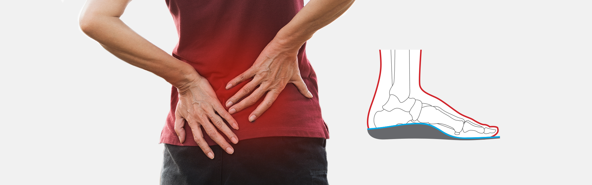 Foot, knee, hip, or back pain? Customized arch support can help