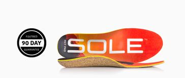 sole footbeds 90 day satisfaction guarantee