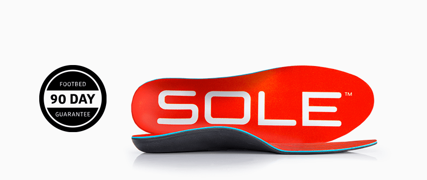sole footbeds 90 day guarantee