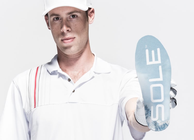 sole supportive footbeds for golf