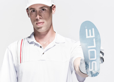 sole supportive footbeds for golf