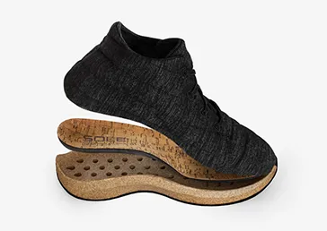 merino wool sneakers with a supportive insole and midsole