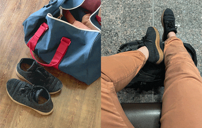 travel shoes that pack flat