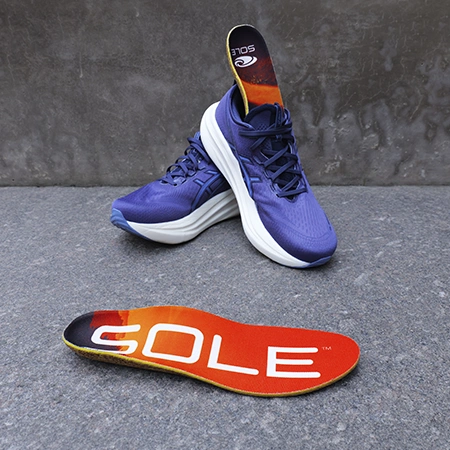 supportive insoles for asics running shoes