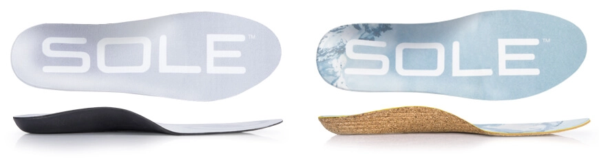 sole thin volume insoles for cycling