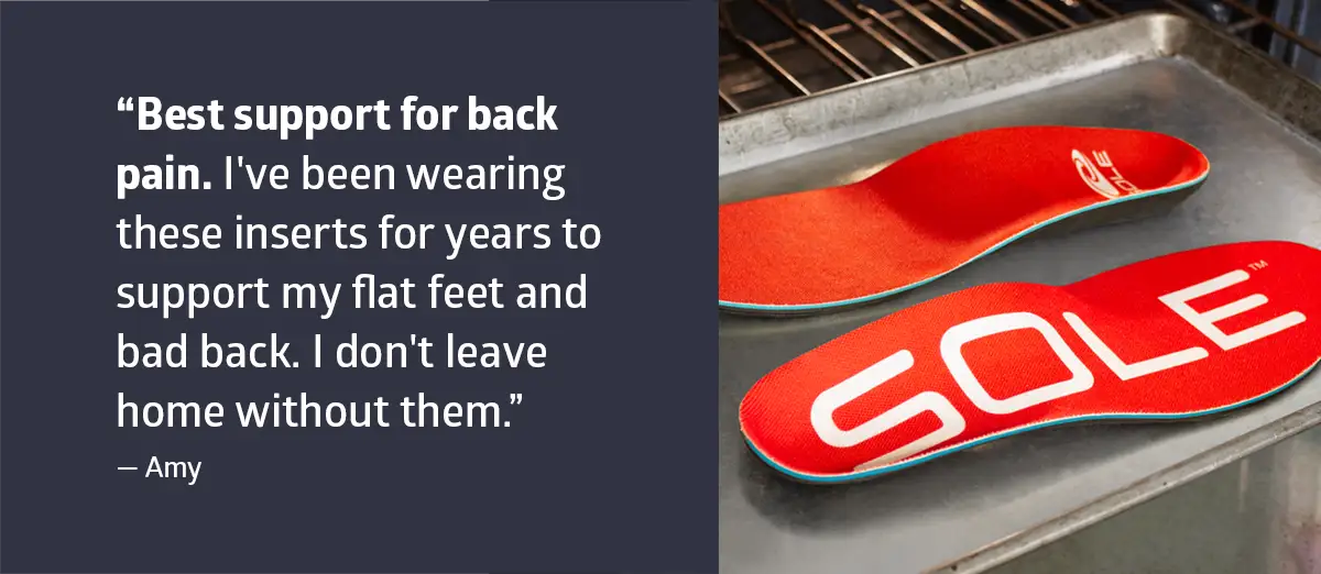custom moldable insoles for back pain review