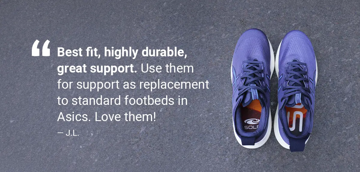 review of sole insoles for asics gel nimbus