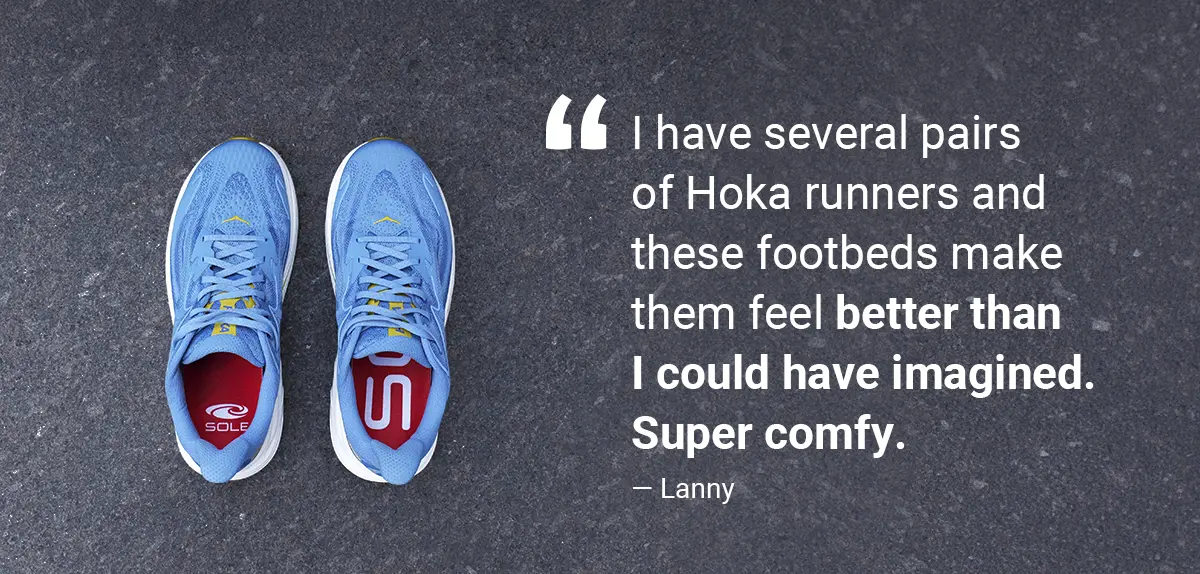 sole insoles for hokas review