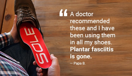sole footbeds plantar fasciitis review