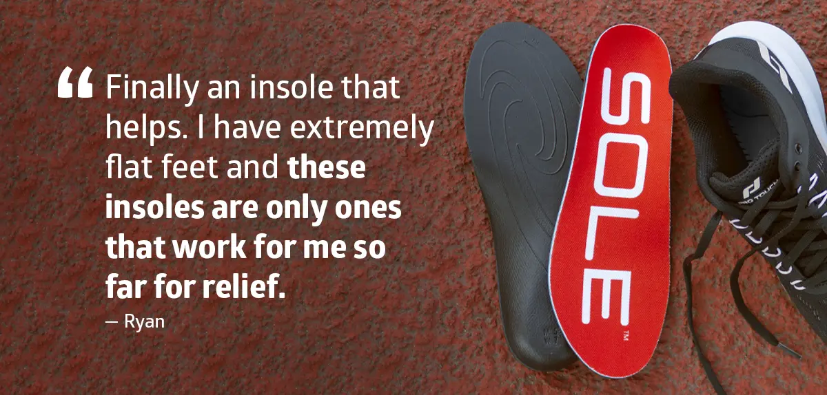 sole insoles for flat feet review
