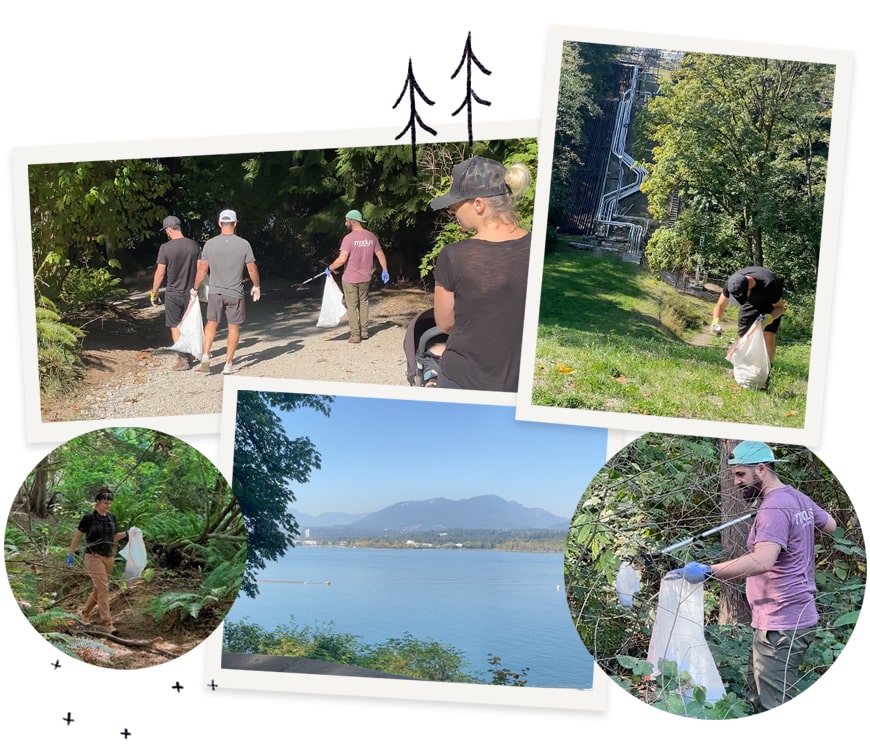 sole team cleans up local park in vancouver