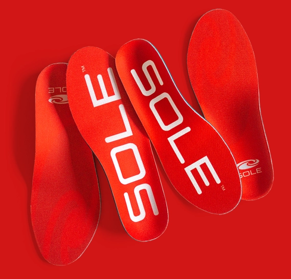 Active Medium Red Insole