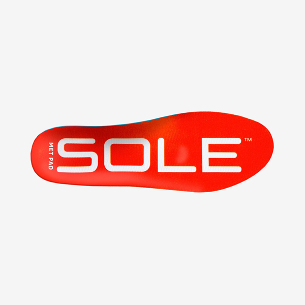 Sole Active Medium Volume Footbed Insoles with Met Pad for Men and Women